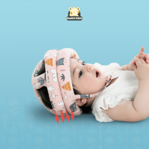 خوذة حماية رأس للأطفال – قطن مريح لامتصاص الصدمات