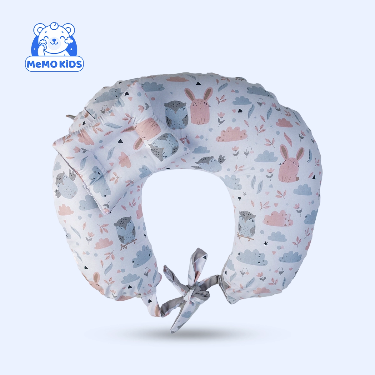 مخدة رضاعة بتصميم أرنب – مريحة للأم والطفل