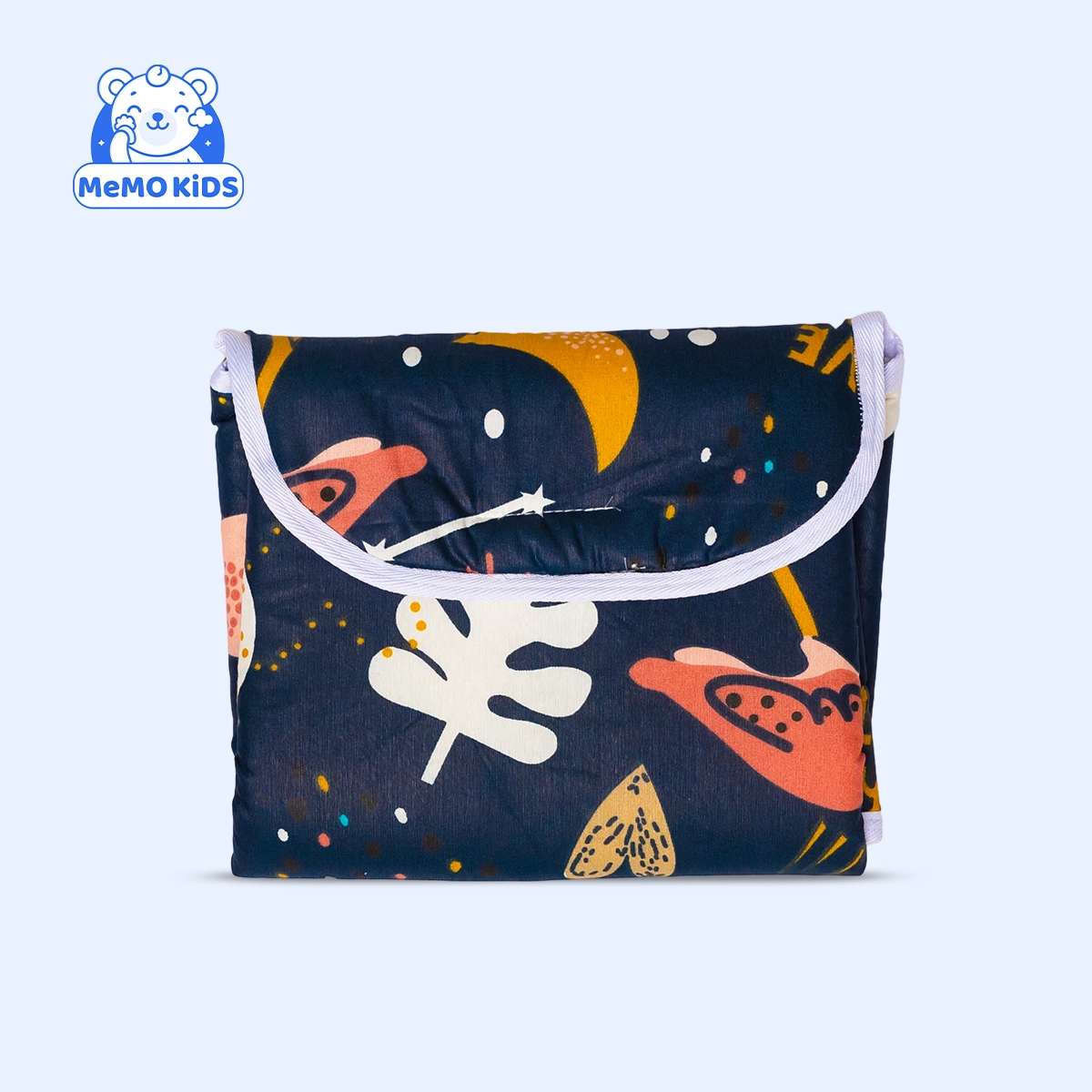 مفرش تغيير فلامينجو لون كحلي – راحة وأمان أثناء تغيير ملابس البيبي - الصورة 2